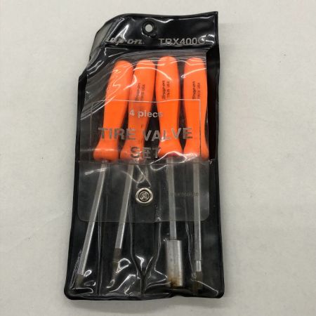  Snap-on スナップオン ハンドツール タイヤバルブセット TRX400O オレンジ