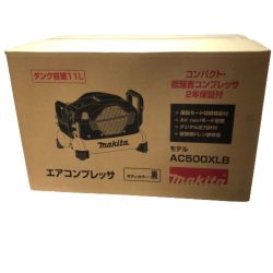 ◇◇ MAKITA マキタ エアコンプレッサー　付属品完備 100v  AC500XLB ブラック Sランク