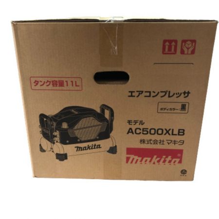  MAKITA マキタ エアコンプレッサー　付属品完備 100v  AC500XLB ブラック