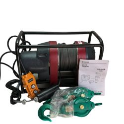 ◇◇ KYOCERA キョウセラ 電動ウィンチ　電動工具　付属品完備 コード式 100v 150kg　 AWIM150 Aランク