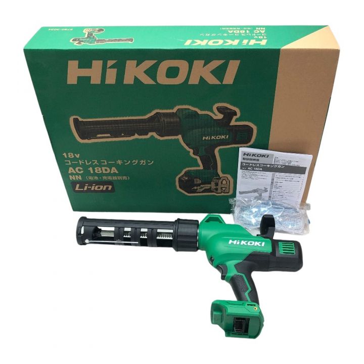 HiKOKI ハイコーキ コーキングガン コードレス式 18v AC18DA グリーン 