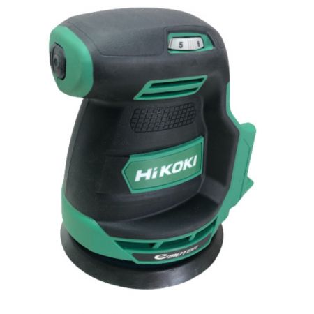  HiKOKI ハイコーキ 125ｍｍ コードレスランダムサンダ 充電器・充電池1個付 SV1813DA グリーン