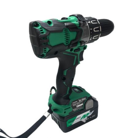  HiKOKI ハイコーキ ドライバドリル 充電器・充電池2個・ケース付 コードレス式 36v DV36DA2XP グリーン