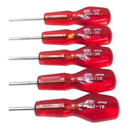  KTC ケーティーシー コネクターツールセット 10本セット レッド