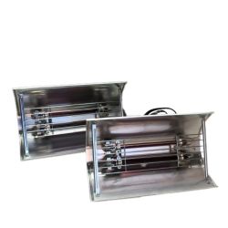 ◇◇ Panasonic パナソニック 畜産用コルツヒーター 200ｖ ２個セット 本体のみ NN-RH22D シルバー Cランク