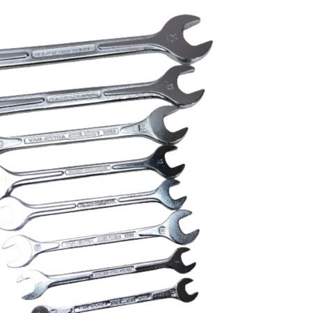  BELZER スパナセット 8本セット 6-22 シルバー