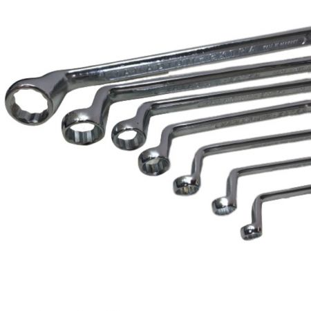  BELZER メガネレンチ ７本セット 6-22 ケース付 シルバー