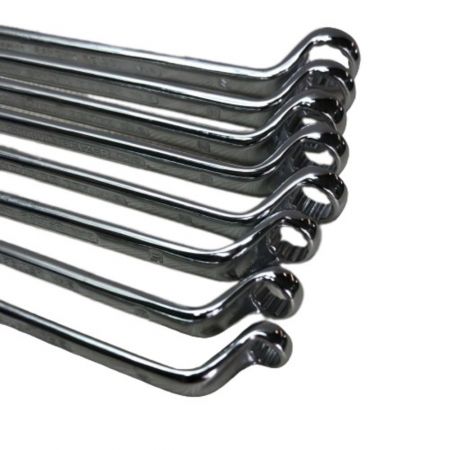  SANDVIK BELZER メガネレンチ 8本セット 6-22 ケース付 シルバー