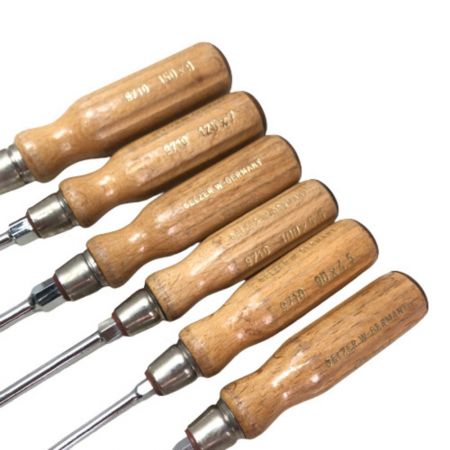  BELZER ドライバー 6本セット マイナス4本 プラス2本 ブラウン