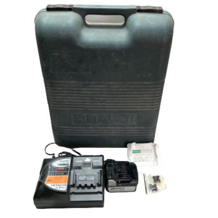  HITACHI 日立 ネジ切り機 充電器・充電池2個・ケース付 14.4v CL14DSL ショッキングピンク