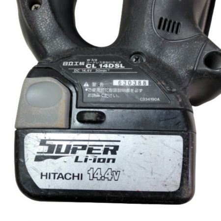  HITACHI 日立 ネジ切り機 充電器・充電池2個・ケース付 14.4v CL14DSL ショッキングピンク