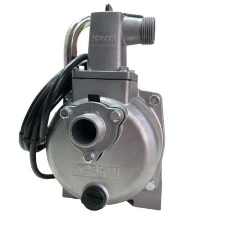  KOSHIN モーターポンプ シングルハンドタイプ コード式 100v JM-25H グレー