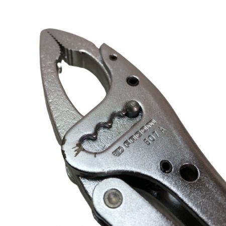  FACOM ハンドツール　ロッキングプライヤー　バイスプライヤー　 キズ・ヨゴレ有 507A シルバー