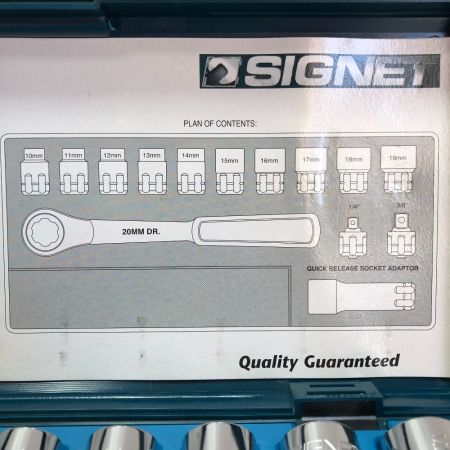  SIGNET 工具 ハンドツール 14PC ボルテックスソケットセット 20565 ベージュ