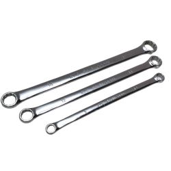 ◇◇ KTC MIRROR TOOL メガネレンチ ３本セット シルバー Cランク