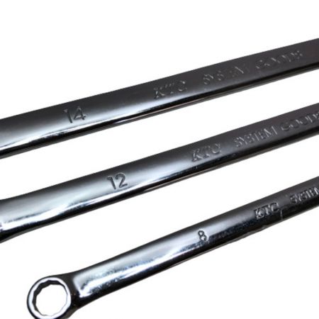  KTC MIRROR TOOL メガネレンチ ３本セット シルバー