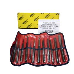 ◇◇ PROTO ピンポンチ 12本セット ケース付 J2 レッド Bランク