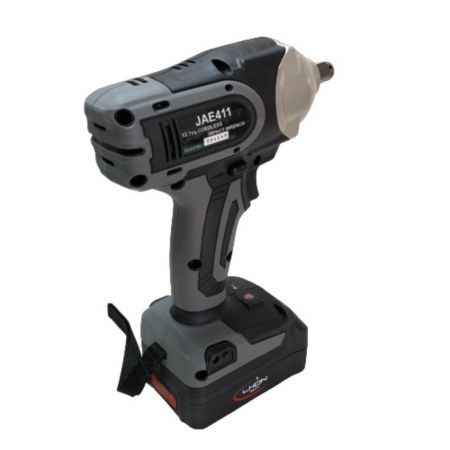  KTC ケーティーシー 12.7sq.コードレスインパクトレンチ 充電器・充電池2個・ケース付 JAE411 ブラック