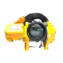 ◇◇ トーヨーコーケン ベビーマイティ 定置型ウィンチ 100v TK-150WL イエロー Sランク