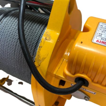  トーヨーコーケン ベビーマイティ 定置型ウィンチ 100v TK-150WL イエロー