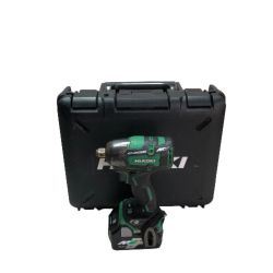 ◇◇ HiKOKI ハイコーキ インパクトレンチ 充電器・充電池2個・ケース付 コードレス式 36v WR36DC グリーン Cランク