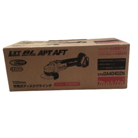  MAKITA マキタ ディスクグラインダー 18v 付属品完備 GA404DZN グリーン