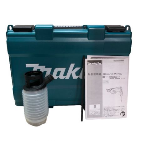  MAKITA マキタ 26ｍｍ ハンマドリル 100ｖ ケース付 HR2631F グリーン