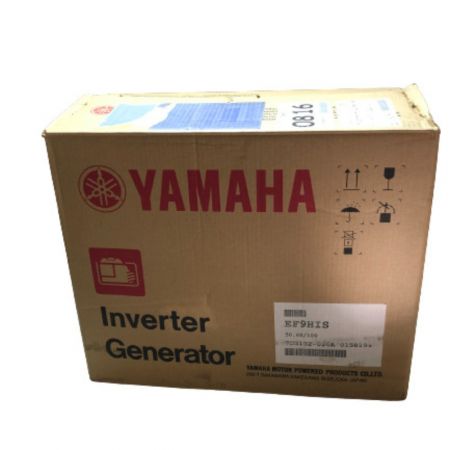  YAMAHA ヤマハ インバーター発電機 本体のみ 100v 大型機械 EF9HiS ブルー