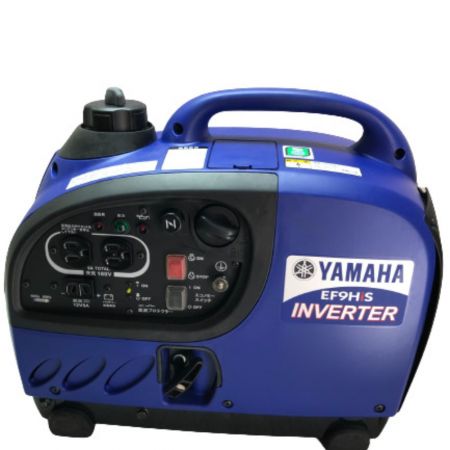  YAMAHA ヤマハ インバーター発電機 本体のみ 100v 大型機械 EF9HiS ブルー