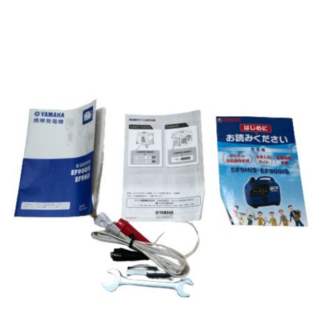  YAMAHA ヤマハ インバーター発電機 本体のみ 100v 大型機械 EF9HiS ブルー