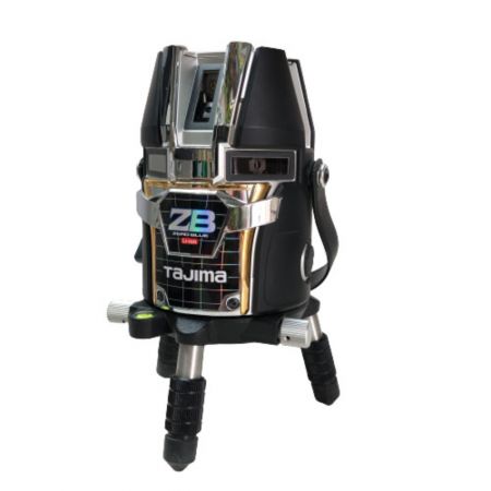  TAJIMA タジマ レーザー墨出し器 充電器・充電池1個・ケース付・受光器 ZEROBL-KJC ブラック