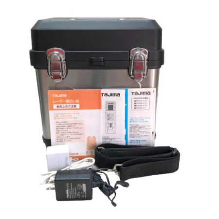  TAJIMA タジマ レーザー墨出し器 充電器・充電池1個・ケース付・受光器 ZEROBL-KJC ブラック