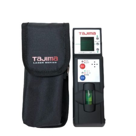  TAJIMA タジマ レーザー墨出し器 充電器・充電池1個・ケース付・受光器 ZEROBL-KJC ブラック