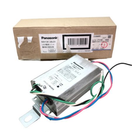  Panasonic パナソニック 街路灯 LED照明器具 LED電源ユニット付 100v/200ｖ NNY22334T ブラック