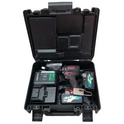 ◇◇ HiKOKI ハイコーキ インパクトドライバ 充電器・充電池2個・ケース付 36v WH36DC レッド Cランク