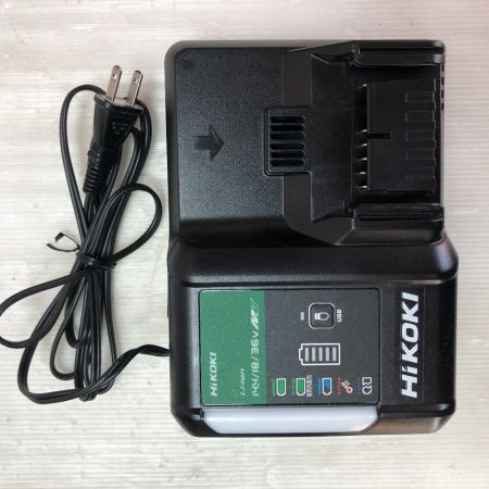  HiKOKI ハイコーキ インパクトドライバ 充電器・充電池2個・ケース付 36v WH36DC レッド