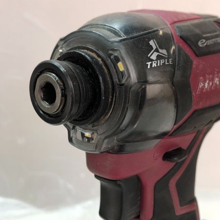  HiKOKI ハイコーキ インパクトドライバ 充電器・充電池2個・ケース付 36v WH36DC レッド