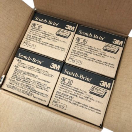 中古】 3M スコッチブライト CNSベベル ブラック 90ｍｍ×13mm ＃120