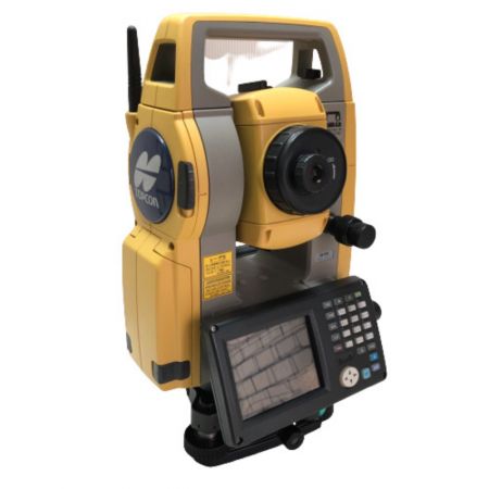  TOPCON レーザー機器 トータルステーション ケース・DVD・充電器  OS-105 イエロー