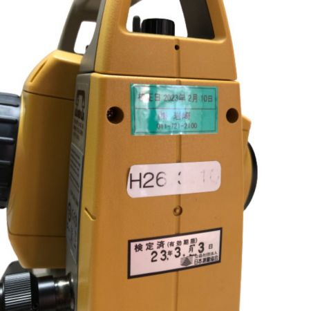  TOPCON レーザー機器 トータルステーション ケース・DVD・充電器  OS-105 イエロー