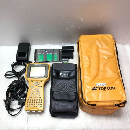  TOPCON 測量器具 充電器・充電池3個・ケース付 FC-1000 オレンジ