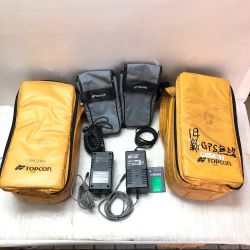 ◇◇ TOPCON データコレクタ 充電器付 不明 現状販売 2台セット FC-7 オレンジ Dランク