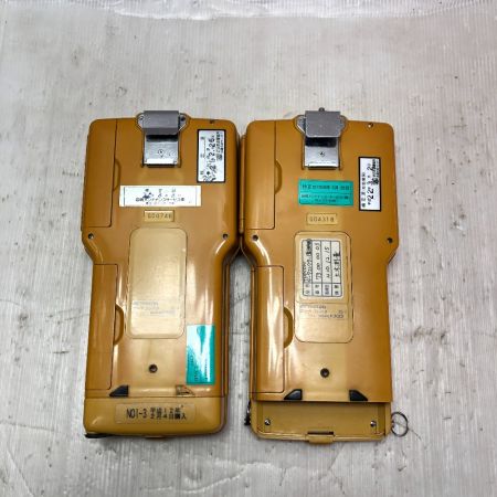  TOPCON データコレクタ 充電器付 不明 現状販売 2台セット FC-7 オレンジ