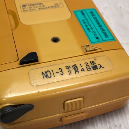  TOPCON データコレクタ 充電器付 不明 現状販売 2台セット FC-7 オレンジ