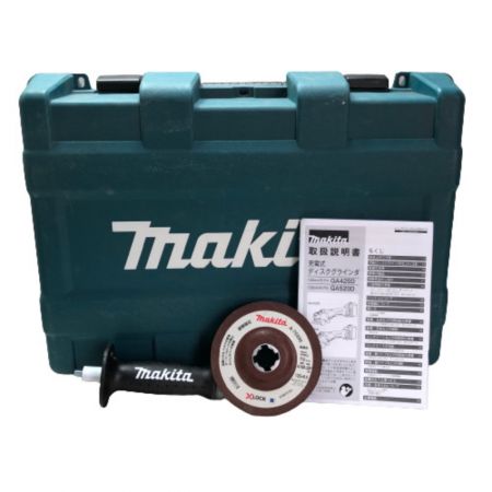  MAKITA マキタ ディスクグラインダー ケース付 コードレス式 125mm 18v GA520D グリーン