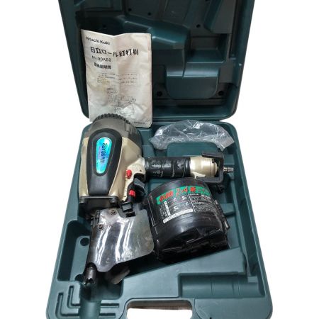  HITACHI 日立 釘打ち機 ケース付 NV90AB2 アイボリー