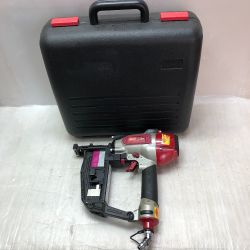 ◇◇ MAX マックス 常圧 エアネイラ ケース付 TA-557F レッド Cランク