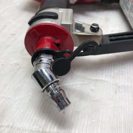  MAX マックス 常圧 エアネイラ ケース付 TA-557F レッド