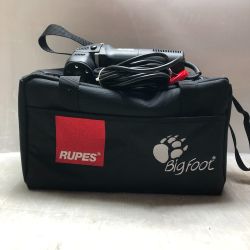 ◇◇ RUPES ポリッシャー 100v スポンジバフ付 LHR75E ブラック Cランク