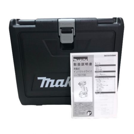  MAKITA マキタ 充電式インパクトドライバ 18v ケース付 TD173D ブラック
